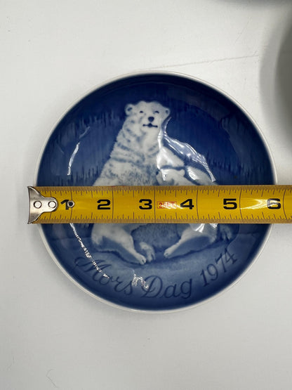 Vintage Danish Mother's Day Plates (Mors Dag) |1973-1976 | Bing & Grondahl / Royal Copenhagen Porcelain Plates | Sold Individually