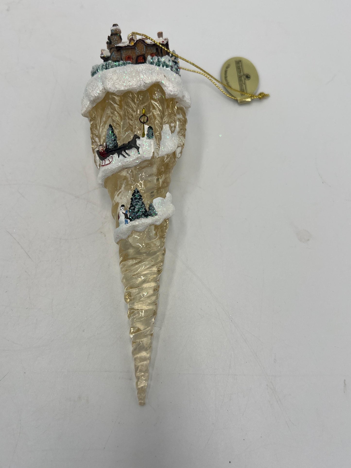 Thomas Kinkade Icicle Village Ornaments 3 Different Sets Available