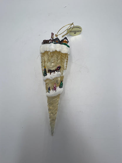 Thomas Kinkade Icicle Village Ornaments 3 Different Sets Available