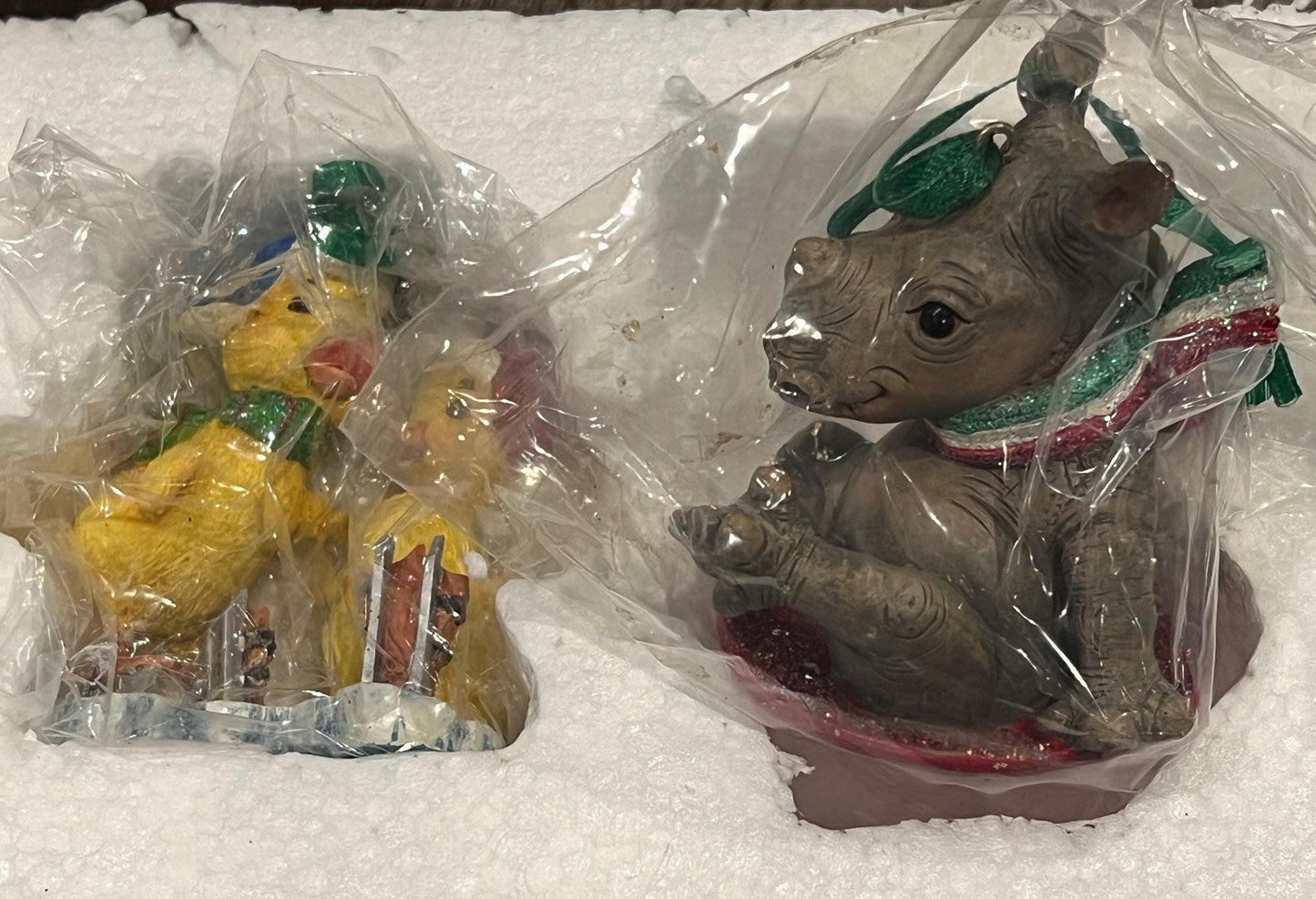 Danbury Mint Baby Animal Ornaments (Vintage Christmas Collectible Sets)