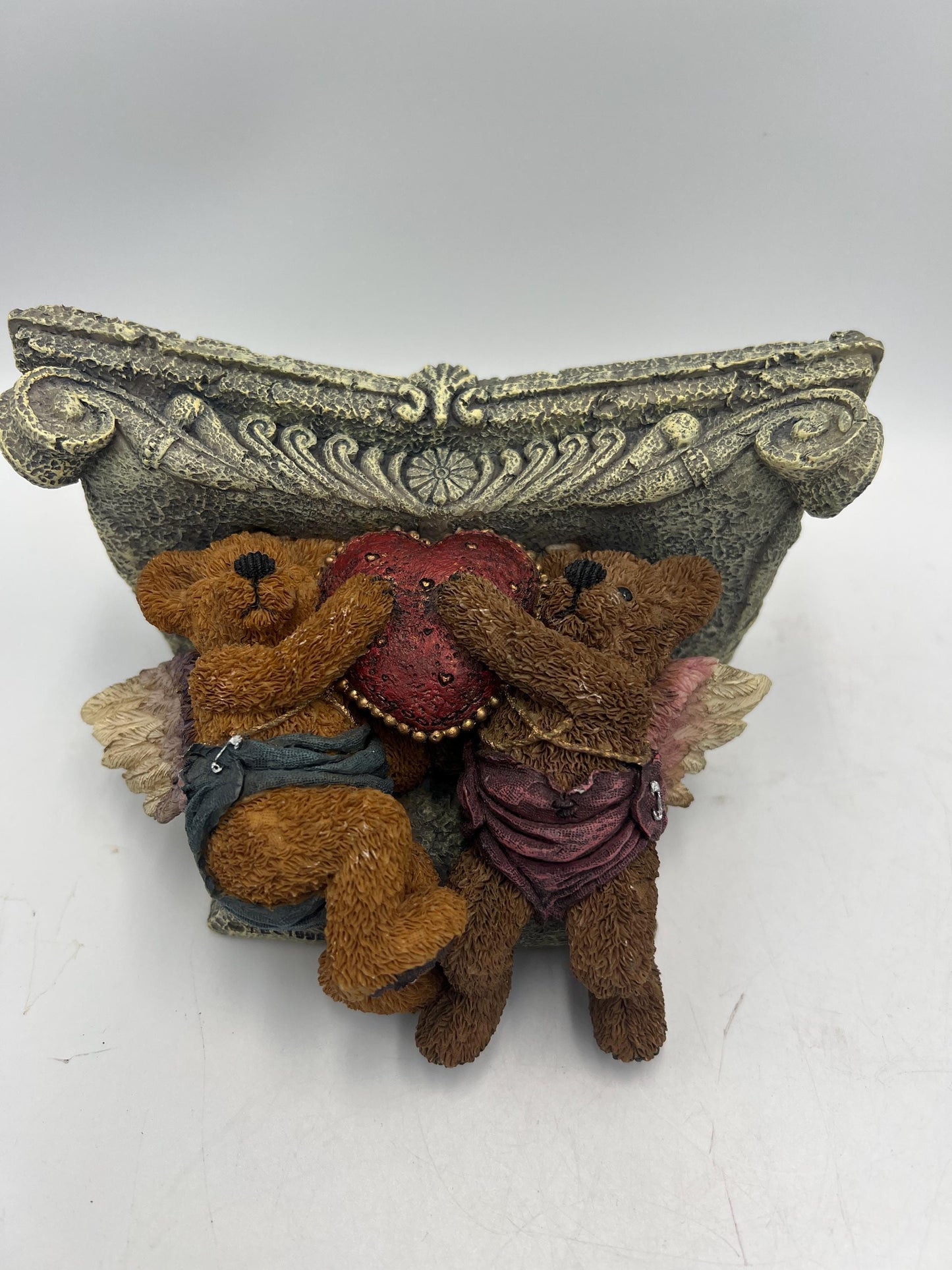 Boyd's Bears Resin Figurines, Vintage Friends Set (Lot of 6)
