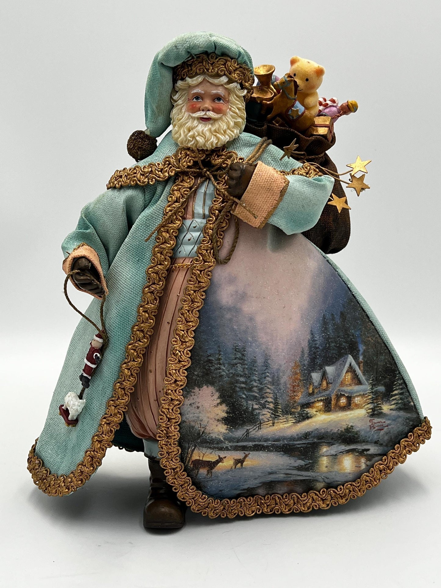 Thomas Kinkade Father Christmas Figurines | Bradford Exchange 2003 & 2005 Limited Editions (#7, #8, #15) | Sold Separately