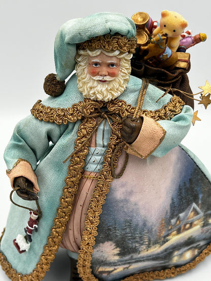 Thomas Kinkade Father Christmas Figurines | Bradford Exchange 2003 & 2005 Limited Editions (#7, #8, #15) | Sold Separately