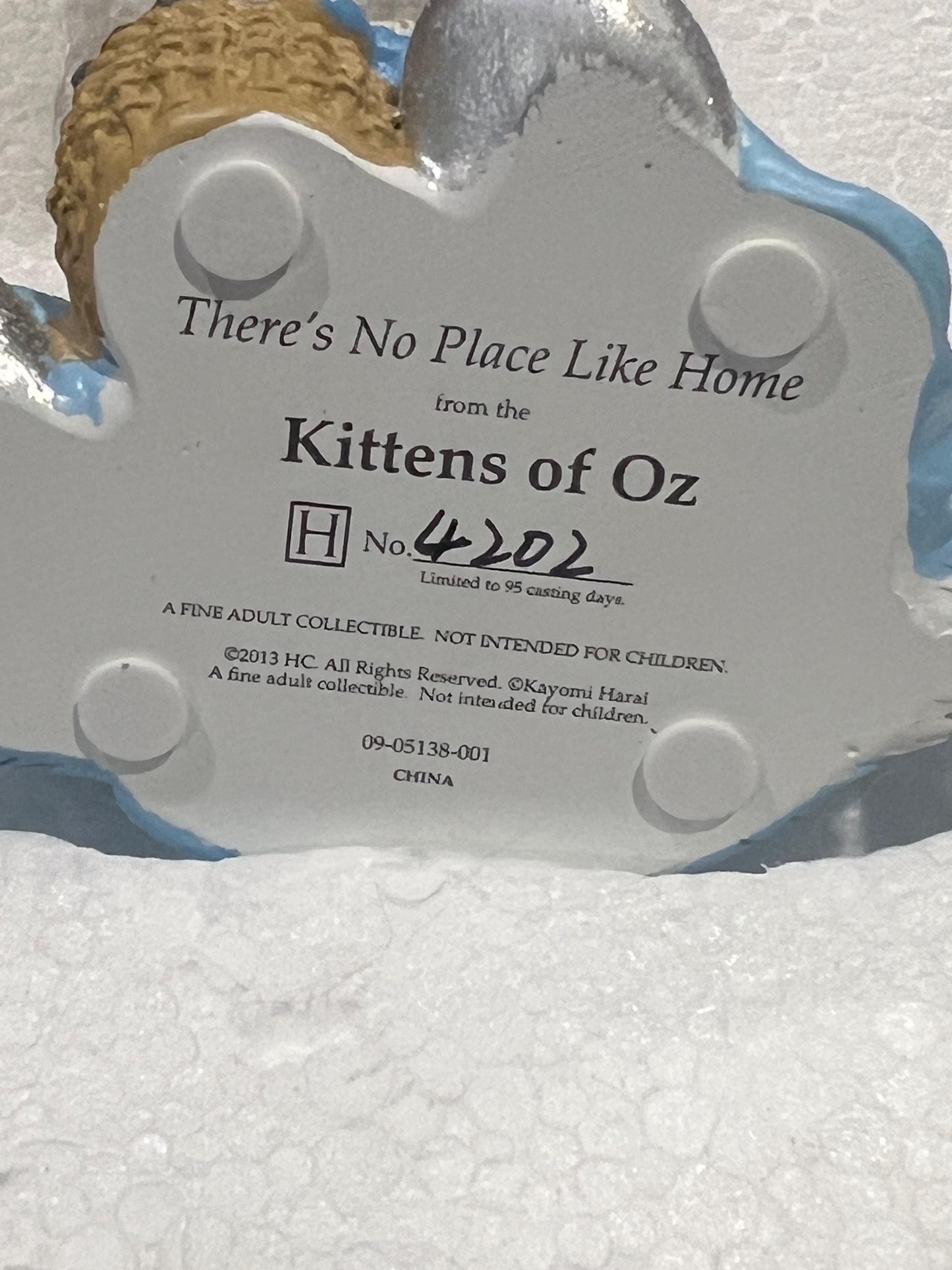 Dorothy Cat and Toto Figurine or Backdrop - Kittens of Oz Resin Collectible Your Choice!