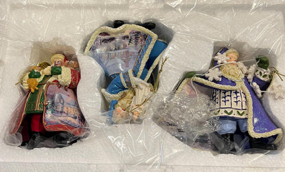 Thomas Kinkade Santa Ornaments, Collections 7, 32, 40, 41