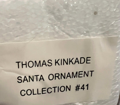 Thomas Kinkade Santa Ornaments, Collections 7, 32, 40, 41