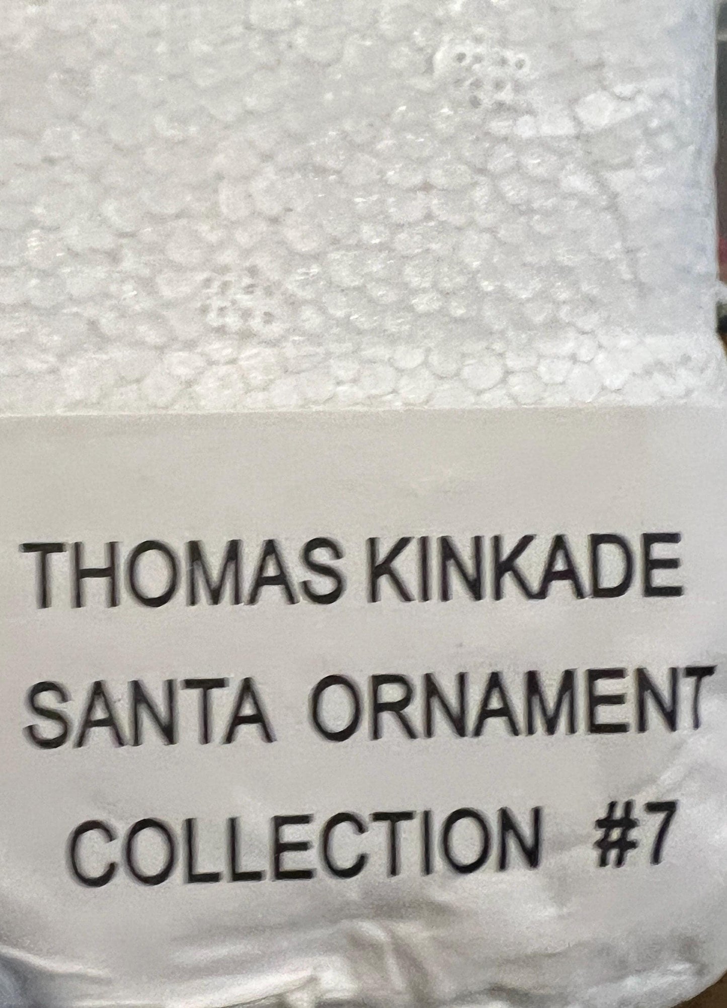 Thomas Kinkade Santa Ornaments, Collections 7, 32, 40, 41
