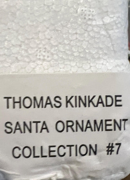 Thomas Kinkade Santa Ornaments, Collections 7, 32, 40, 41