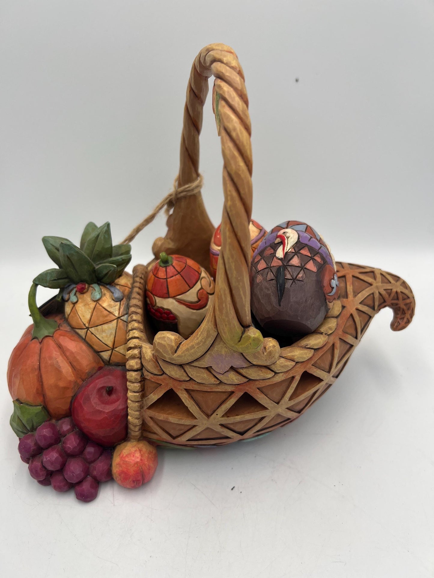 Jim Shore Heartwood Creek Cornucopia Set, Autumn Eggs (5 Pieces)