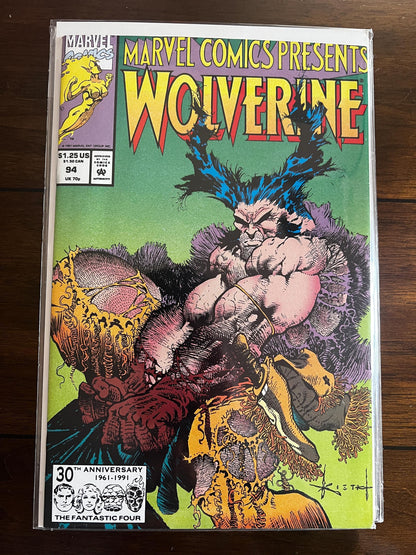 Marvel Comics Presents Wolverine Lot (22 Issues) 1980s–1990s Marvel MCP