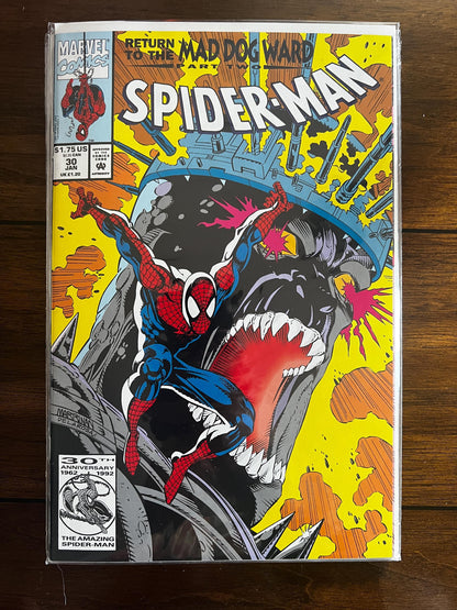 Spider-Man 1990s Comic Lot (10 Issues) Marvel Web Spectacular