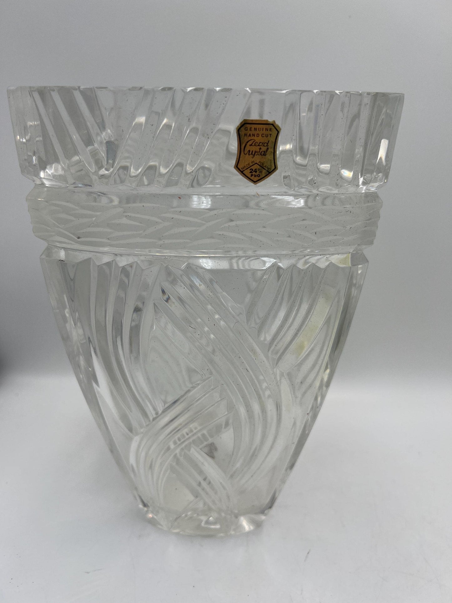 Polish Genuine Hand Cut Lead Crystal Glass