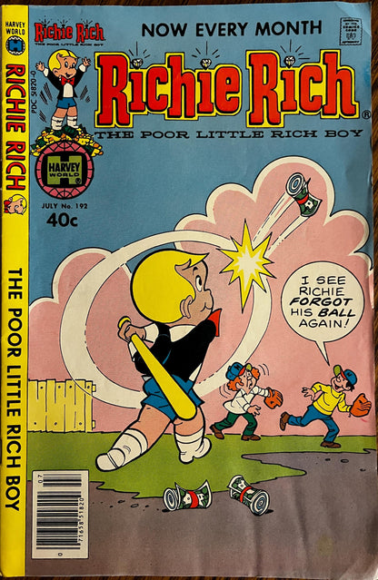 Richie Rich Classic Mixed Lot – Vintage Harvey Comics
