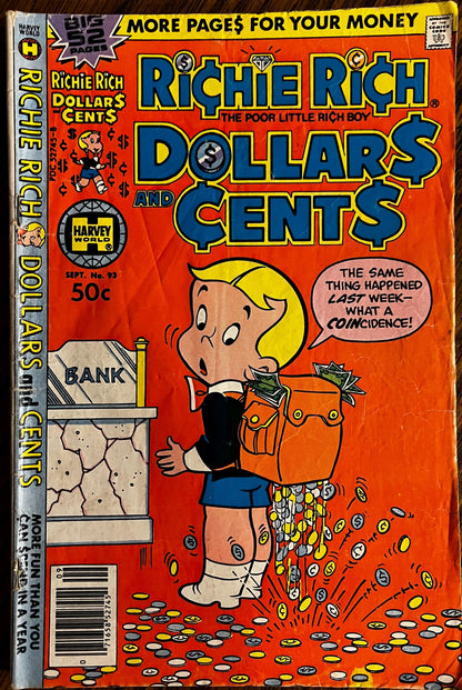 Richie Rich Classic Mixed Lot – Vintage Harvey Comics