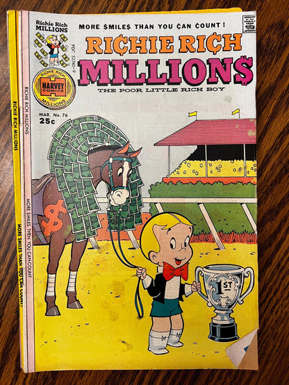 Richie Rich Money & Wealth Mega Lot – Vintage Harvey Comics