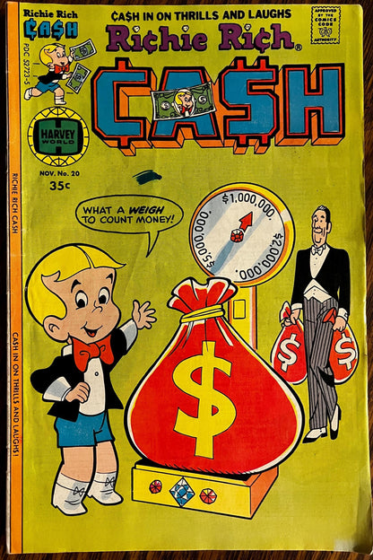 Richie Rich Money & Wealth Mega Lot – Vintage Harvey Comics