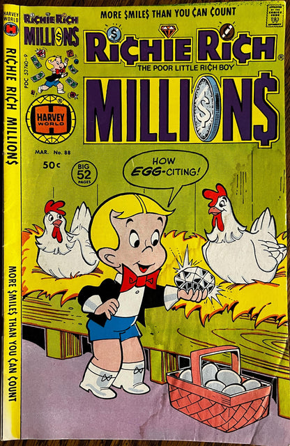 Richie Rich Money & Wealth Mega Lot – Vintage Harvey Comics