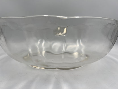 Vintage Hazel Atlas Clear Apple Themed Serving Set