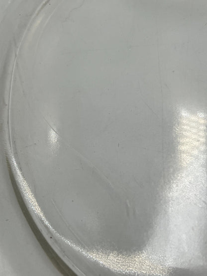 Vintage Hazel Atlas Clear Apple Themed Serving Set