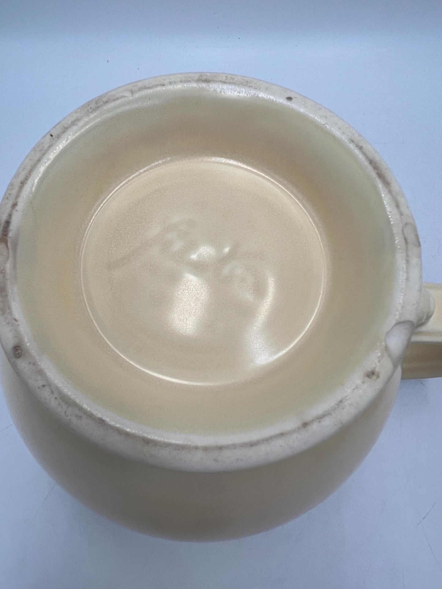 Homer Laughlin Fiesta Ivory Teapot Vintage