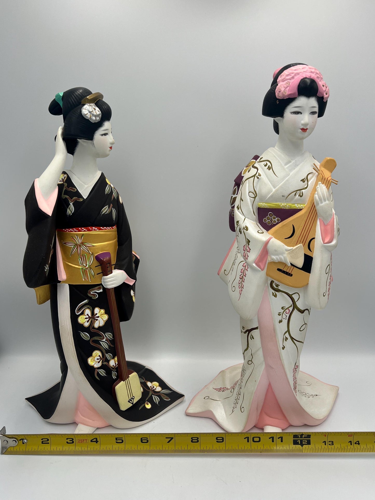 1985 Signed and Numbered Song of the Seasons Hakata Dolls, Summer Maiden and Winter Maiden - Available Individually