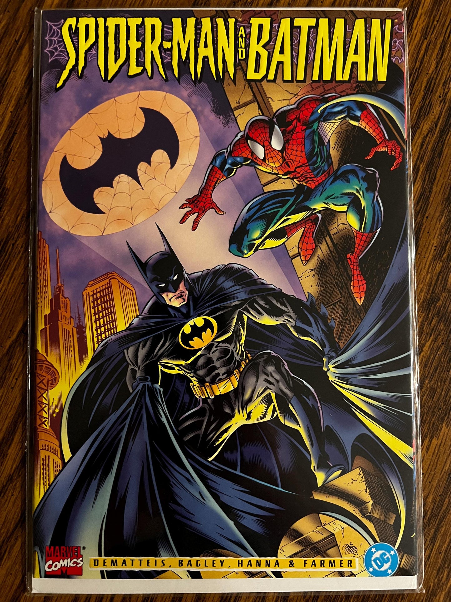 Marvel DC Crossover Comic Lot Spider-Man Batman Spawn Darkseid vs Galactus Prestige One-Shots
