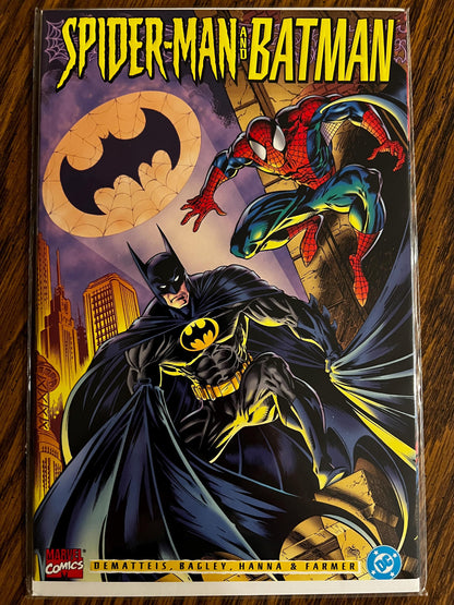 Marvel DC Crossover Comic Lot Spider-Man Batman Spawn Darkseid vs Galactus Prestige One-Shots