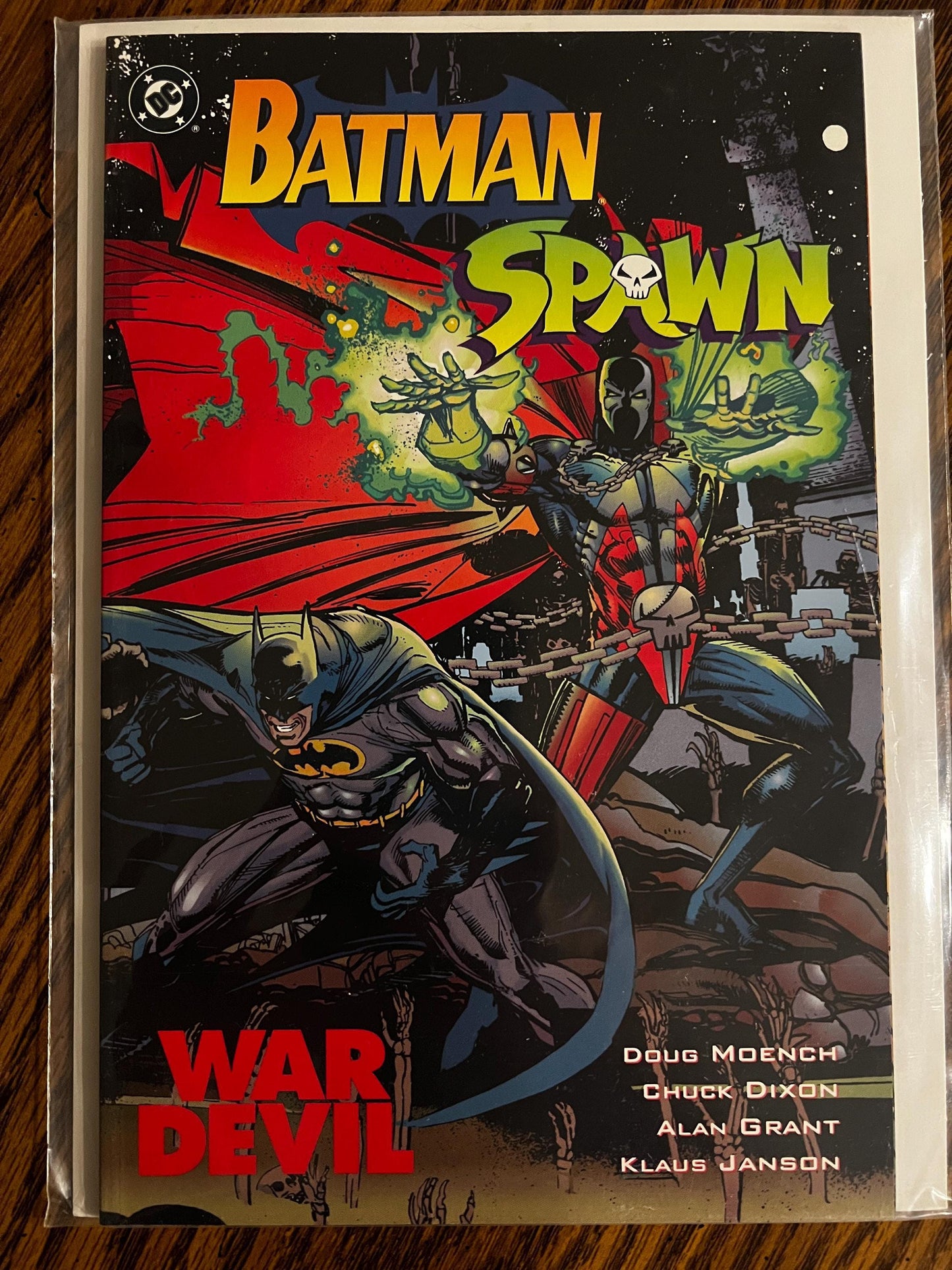 Marvel DC Crossover Comic Lot Spider-Man Batman Spawn Darkseid vs Galactus Prestige One-Shots