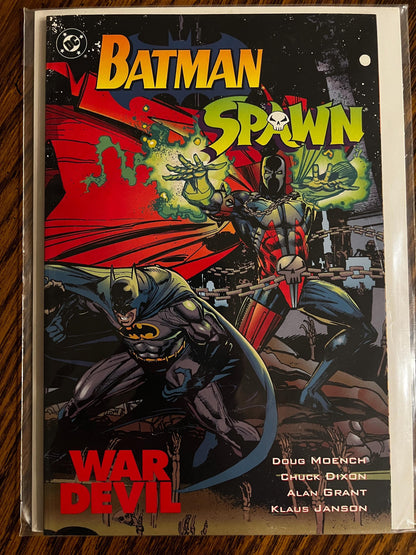 Marvel DC Crossover Comic Lot Spider-Man Batman Spawn Darkseid vs Galactus Prestige One-Shots