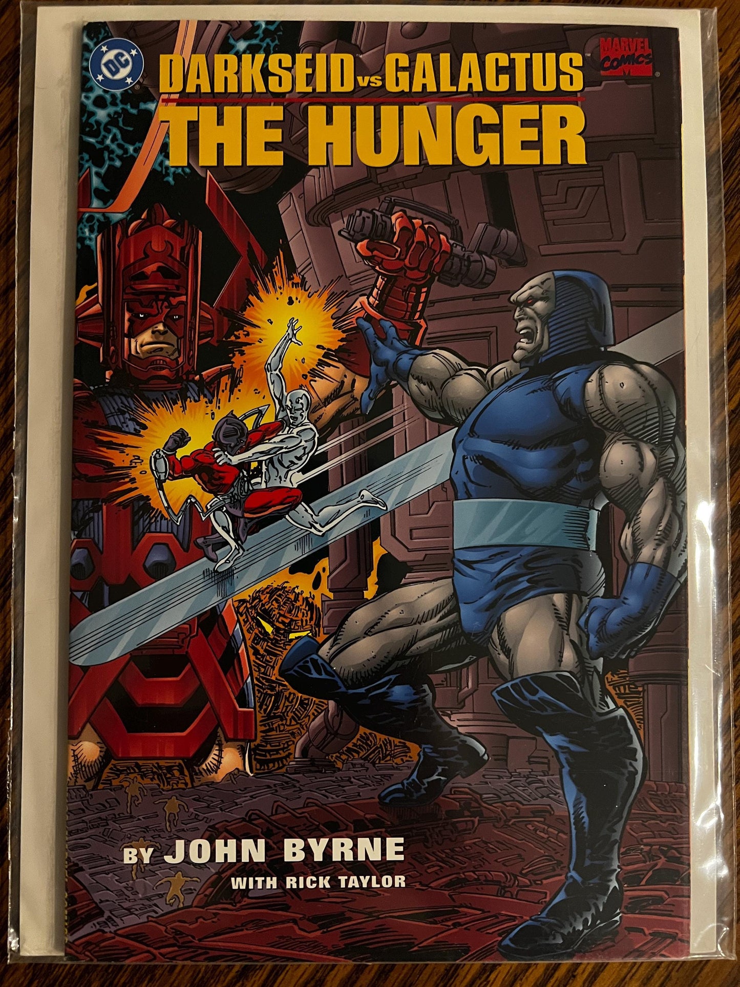 Marvel DC Crossover Comic Lot Spider-Man Batman Spawn Darkseid vs Galactus Prestige One-Shots