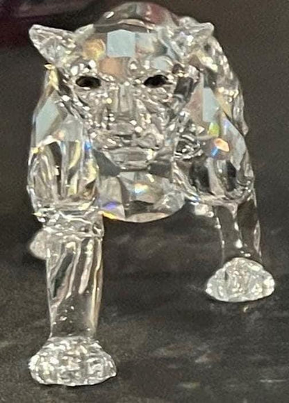 Swarovski Tiger and Leopard, Retired African Wildlife Crystal Collectible, Unboxed, Your Choice