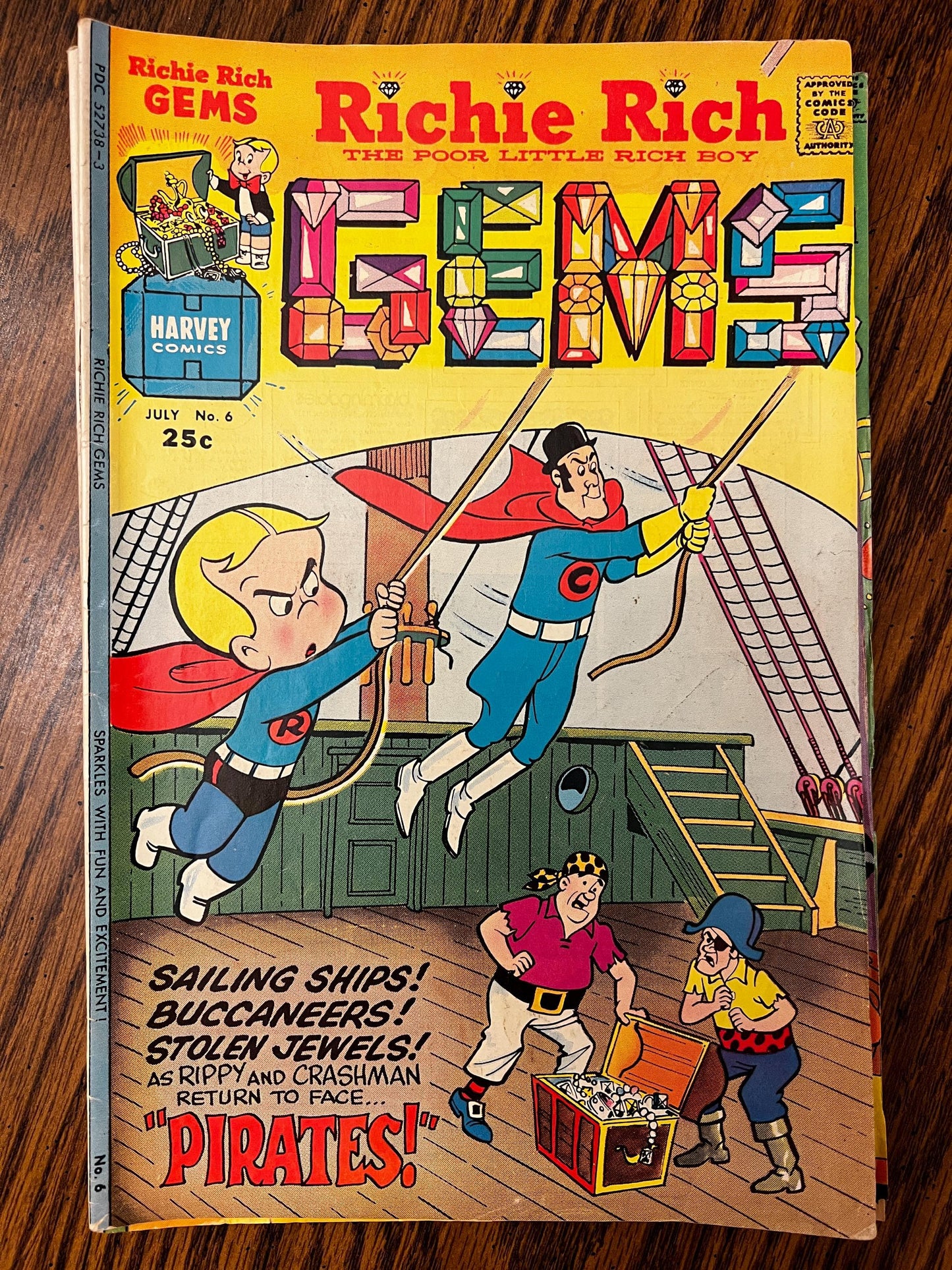 Richie Rich Adventure, Gems & Mystery Lot – Vintage Harvey Comics