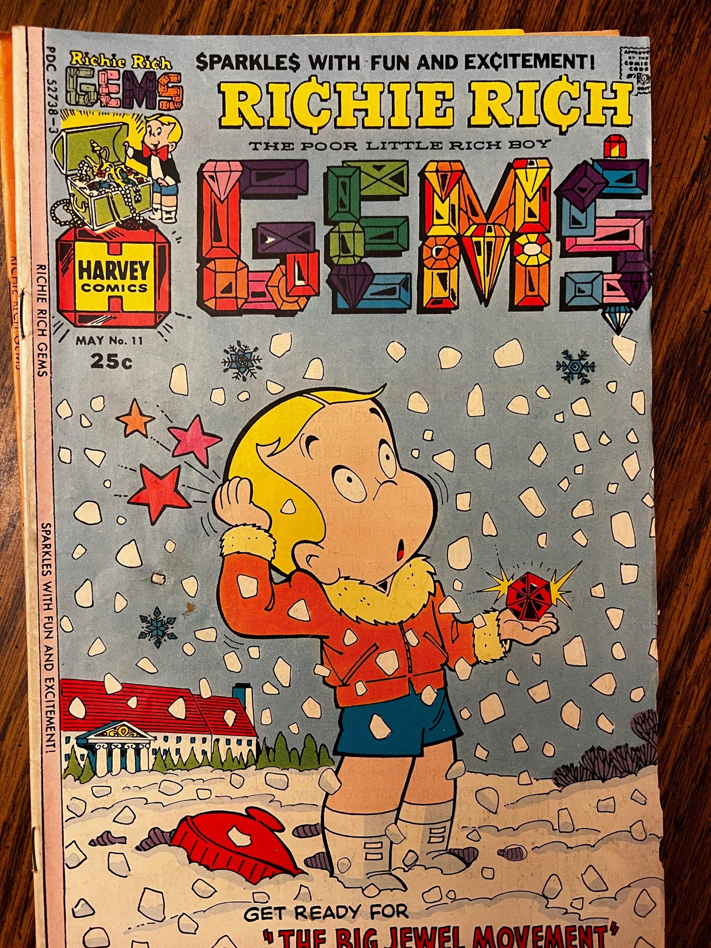 Richie Rich Adventure, Gems & Mystery Lot – Vintage Harvey Comics