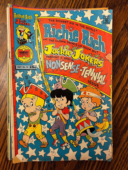 Richie Rich Adventure, Gems & Mystery Lot – Vintage Harvey Comics