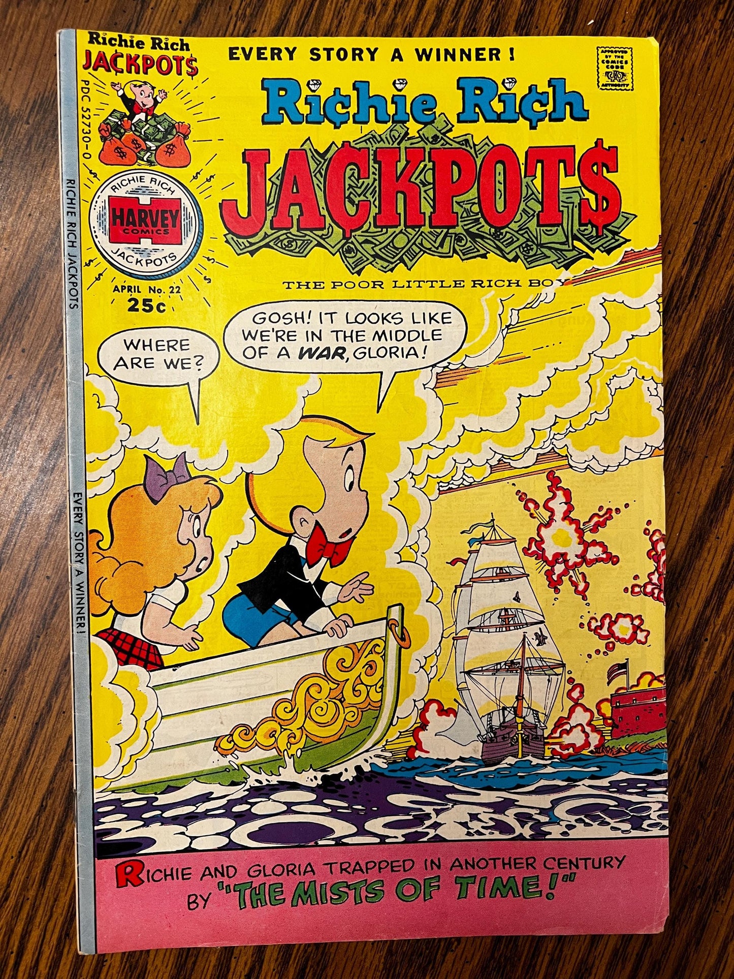 Richie Rich Adventure, Gems & Mystery Lot – Vintage Harvey Comics