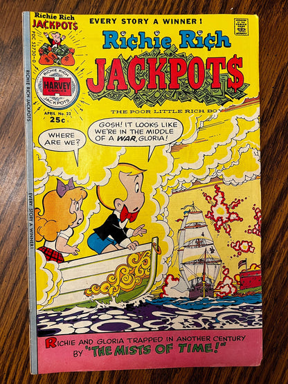 Richie Rich Adventure, Gems & Mystery Lot – Vintage Harvey Comics