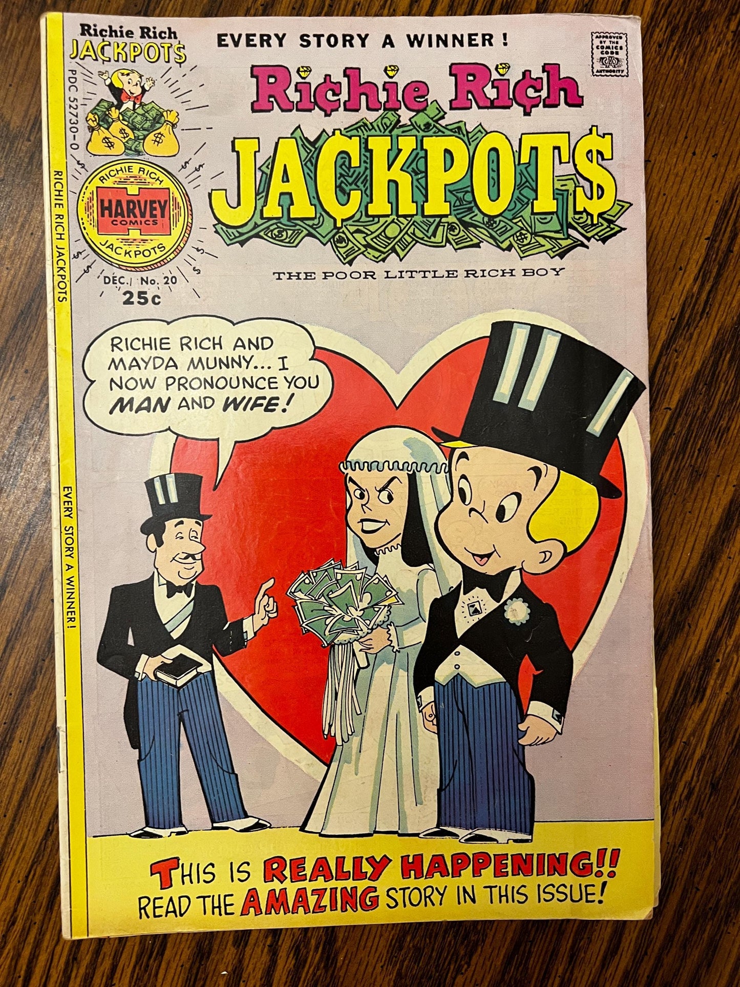 Richie Rich Adventure, Gems & Mystery Lot – Vintage Harvey Comics