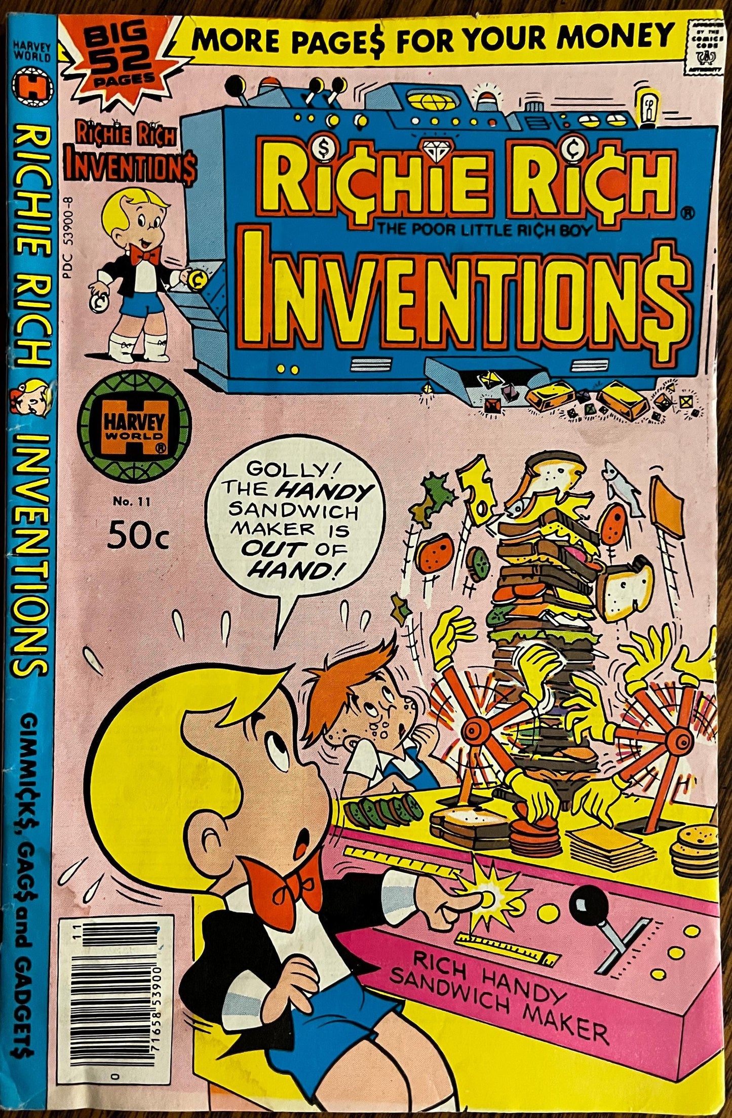 Richie Rich Adventure, Gems & Mystery Lot – Vintage Harvey Comics
