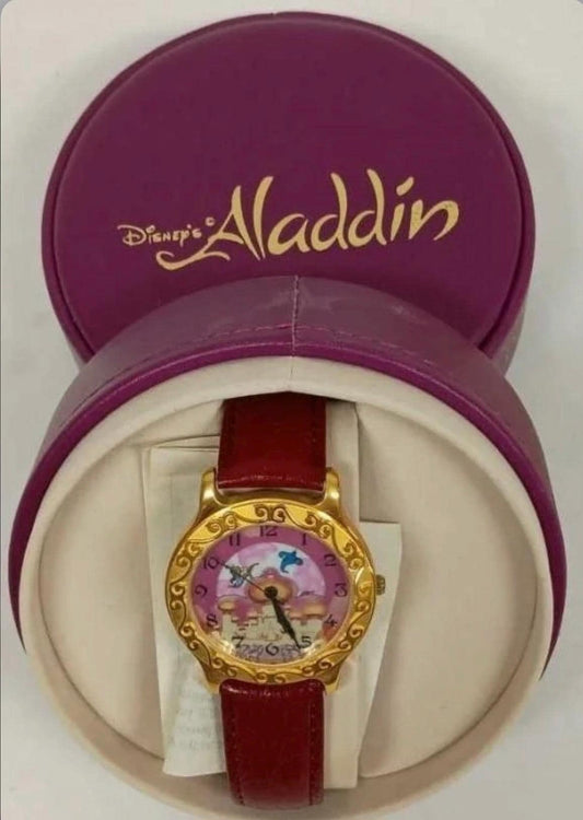 Aladdin Watch by Pedre - New - Never Used - CoA Included - Disney Watch 1990s Vintage