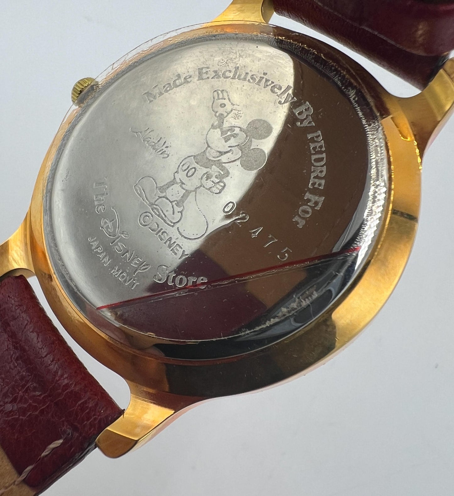 Aladdin Watch by Pedre - New - Never Used - CoA Included - Disney Watch 1990s Vintage