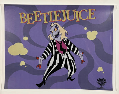Rare 1997 Beetlejuice Animated Series Sericel | Warner Bros. Limited Edition Serigraph | 90s Nostalgia Animation Art