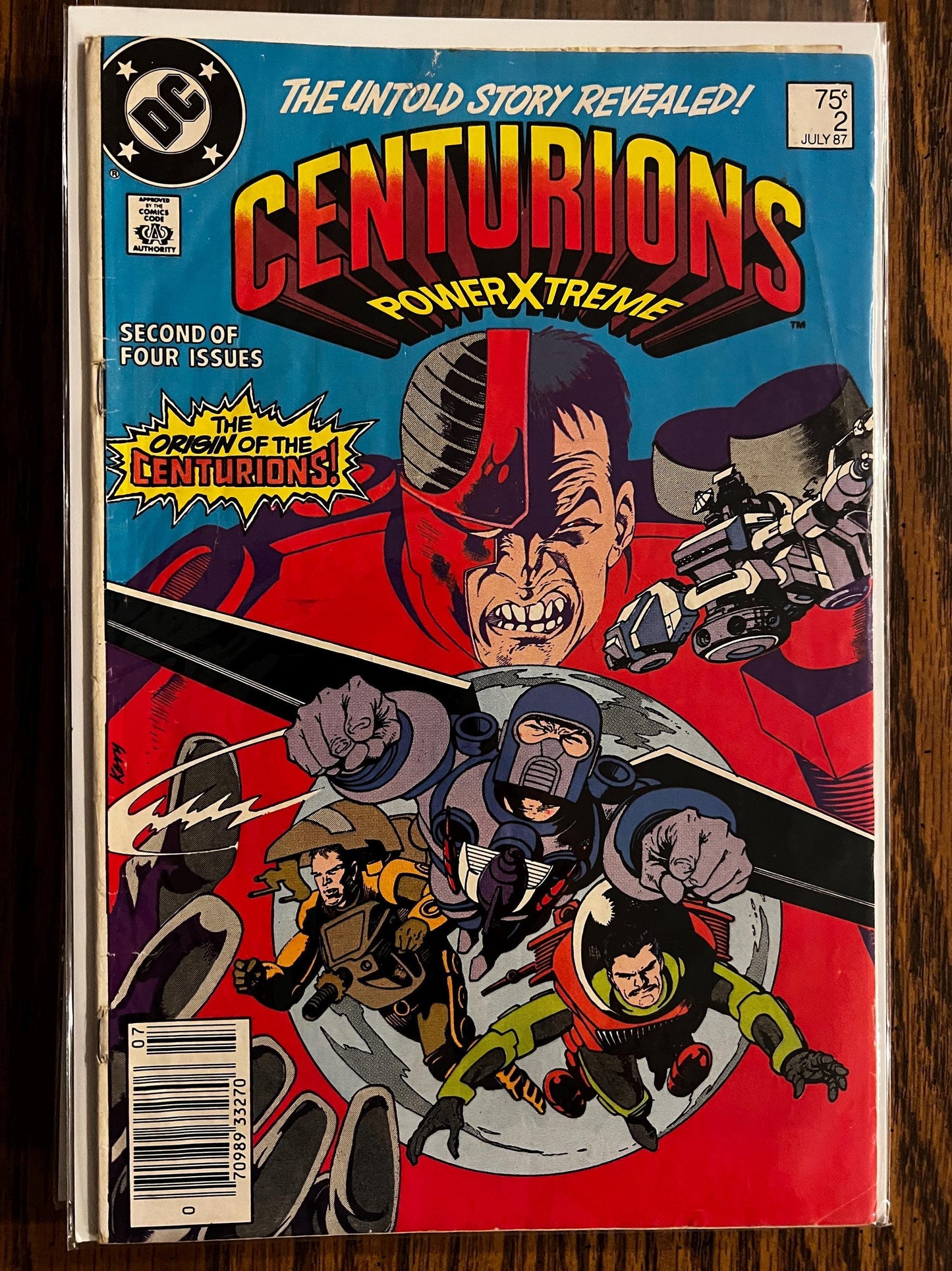 8-Comic High-Grade 80s/90s "Media/Toy" Lot! - STAR TREK (Complete Set!) - Centurions & MASK!