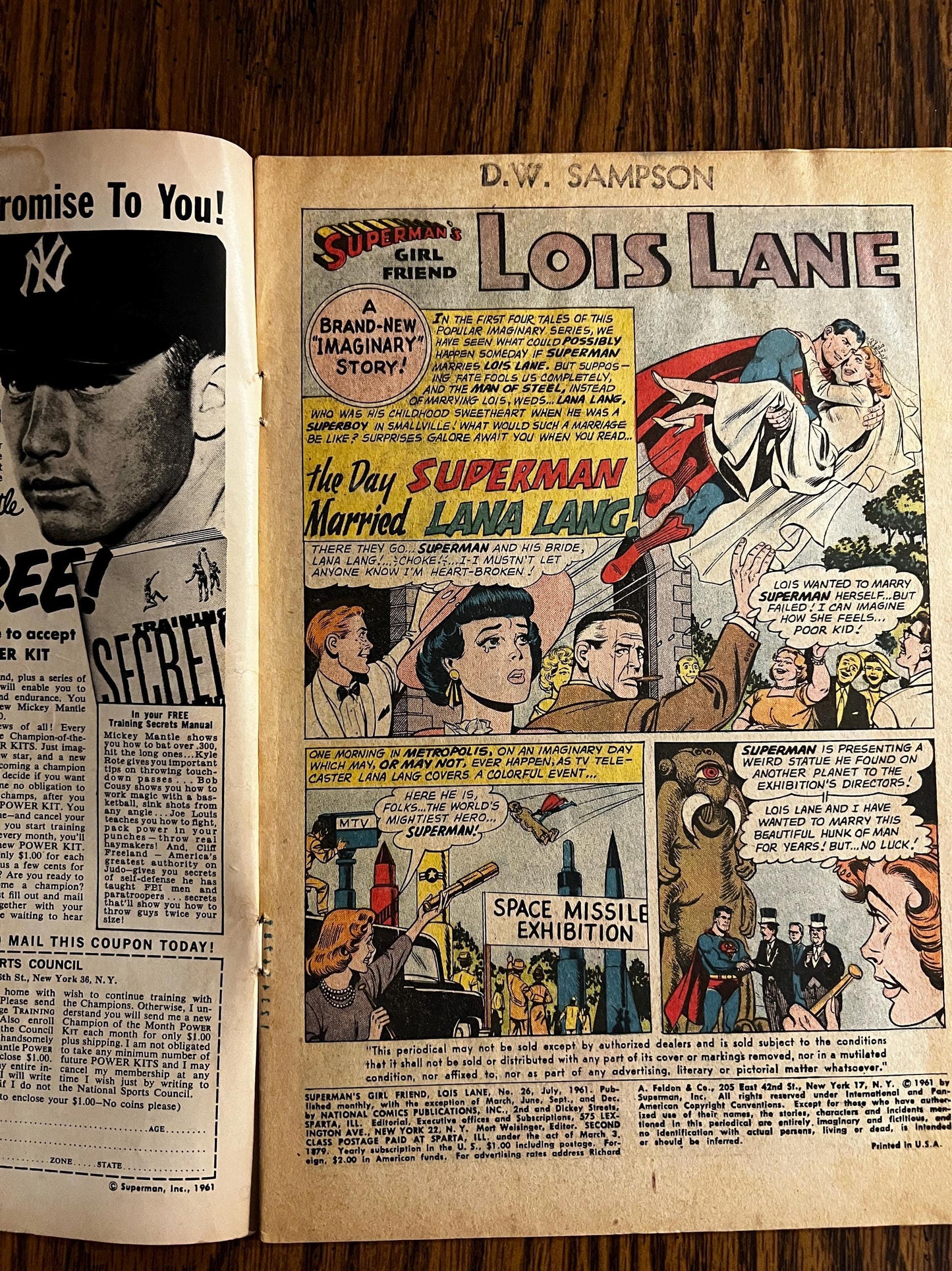 5-Comic Silver Age SUPERMAN FAMILY Lot - Lois Lane & Jimmy Olsen - 10c and 12c 1960s DC!