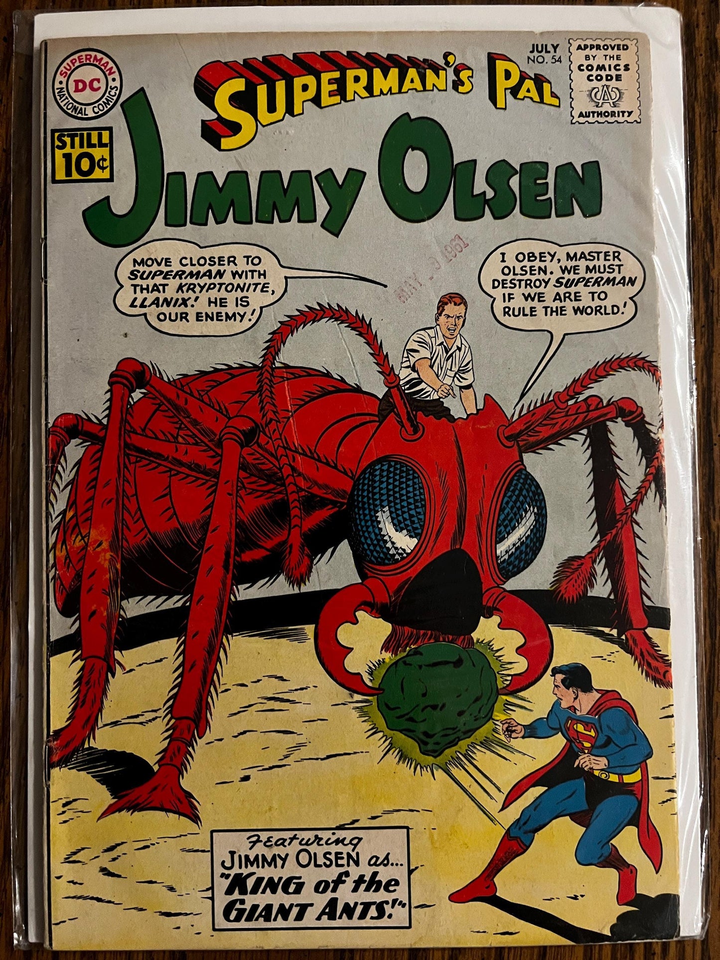 5-Comic Silver Age SUPERMAN FAMILY Lot - Lois Lane & Jimmy Olsen - 10c and 12c 1960s DC!
