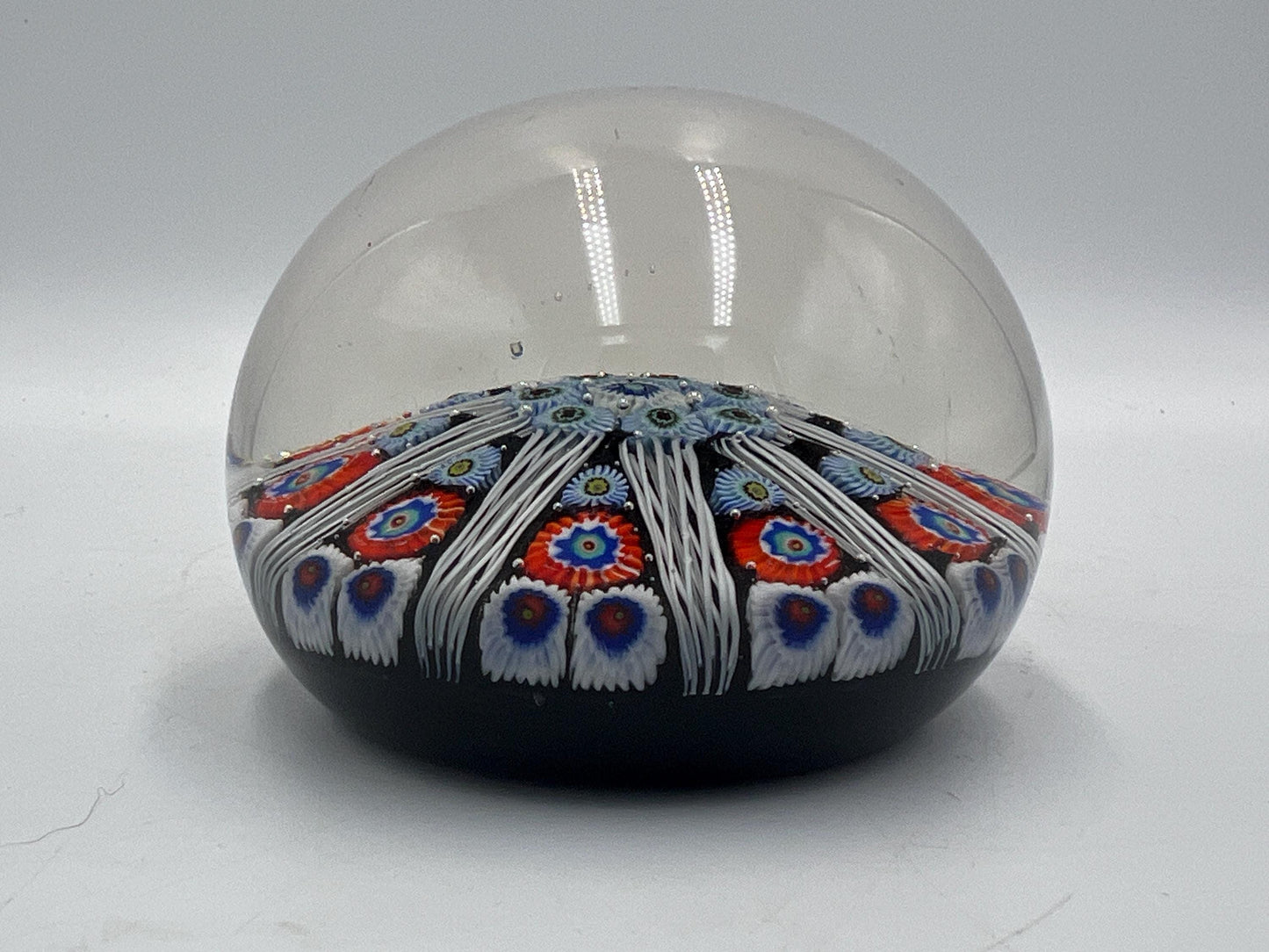 Vintage Glass Millefiori and Unique Large Swirl Paperweights: Handcrafted Collectible Art. Your choice