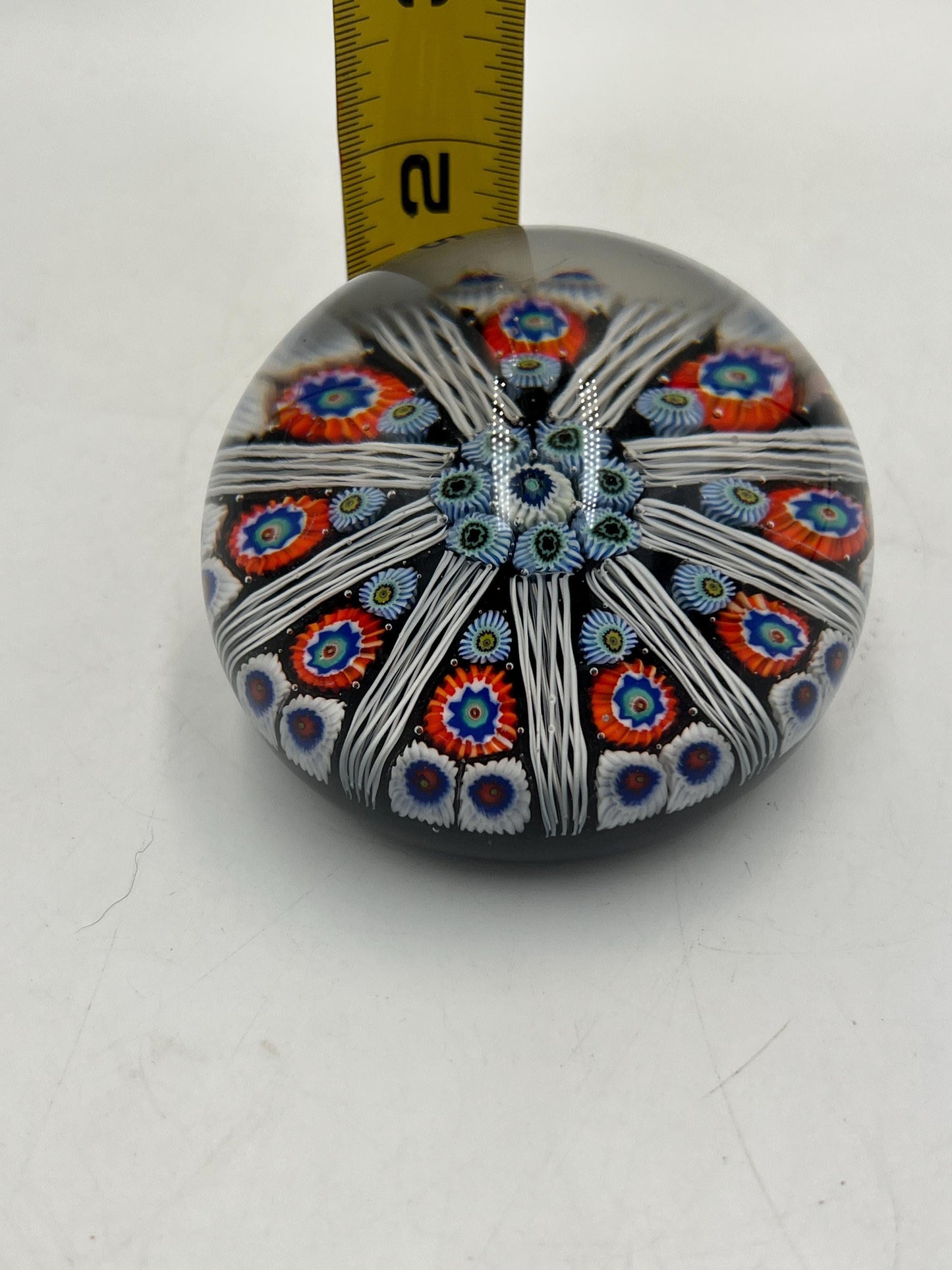 Vintage Glass Millefiori and Unique Large Swirl Paperweights: Handcrafted Collectible Art. Your choice