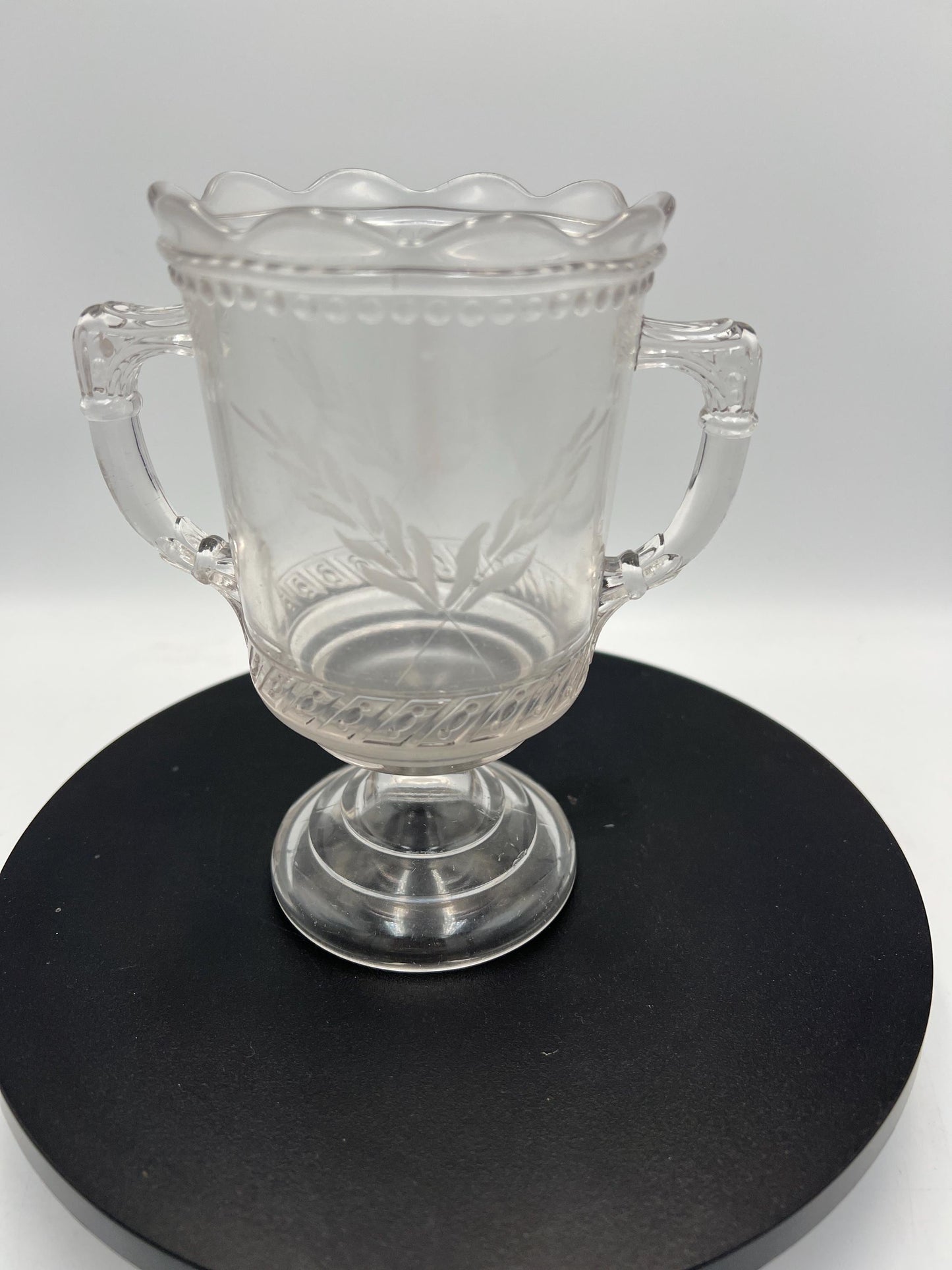 EAPG Dot and Dash Glass from Central Glass Co / 1880s