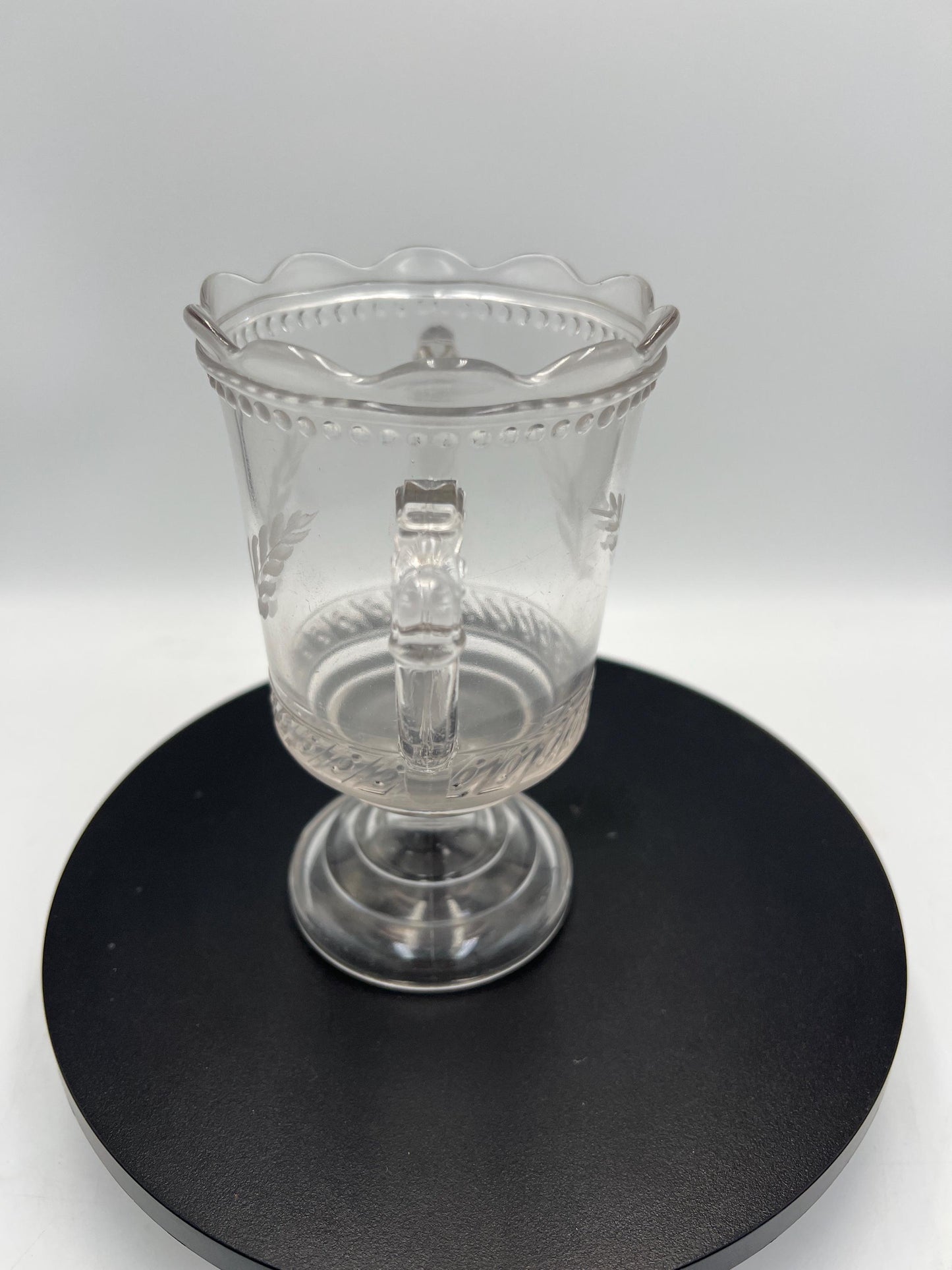 EAPG Dot and Dash Glass from Central Glass Co / 1880s