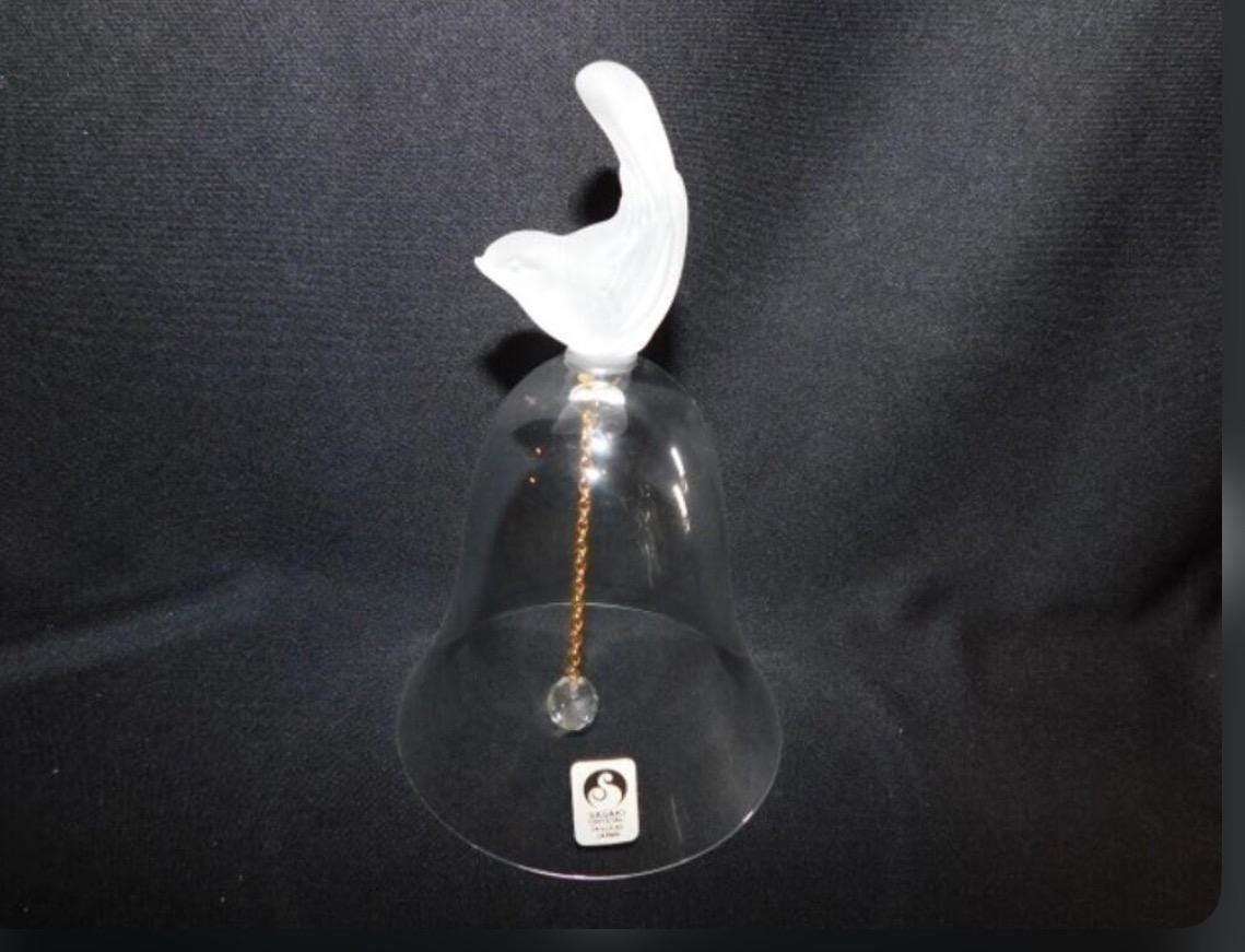 Glass Bells Your Choice! Goebel Annual 1978. Goebel Happy Birthday. Sasaki Dinner Bell. German Lead Crystal.