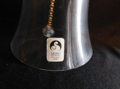 Glass Bells Your Choice! Goebel Annual 1978. Goebel Happy Birthday. Sasaki Dinner Bell. German Lead Crystal.